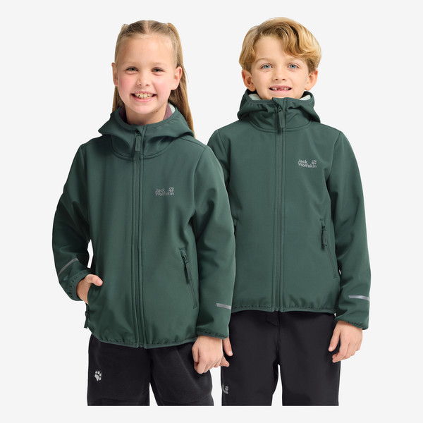 Jack Wolfskin FOURWINDS JKT K Kinder - Softshelljacke Ansicht 4