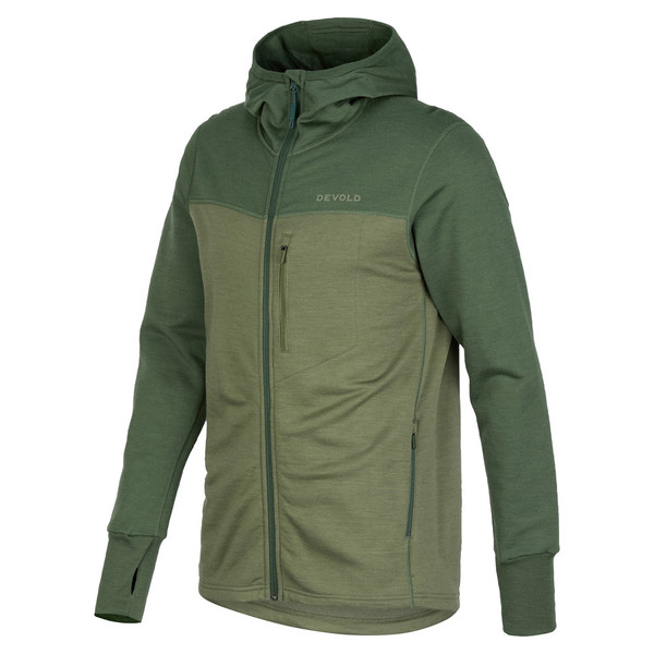 Devold EXPLORER MERINO HOODED JKT MAN Herren - Wolljacke Ansicht 2