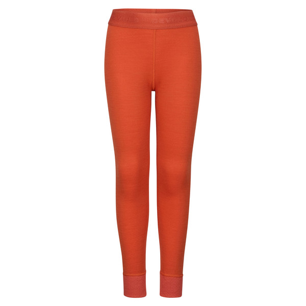 DUO ACTIVE MERINO LONGS KID Kinder - Baselayer-Hose-BRICK