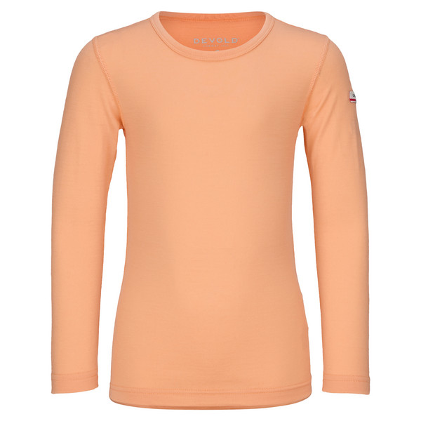BREEZE PLUS MERINO SHIRT KID Kinder - Funktionsunterwäsche-SUNRISE
