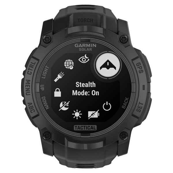 Garmin INSTINCT 3 – 50 MM SOLAR TACTICAL - Smartwatch Ansicht 2