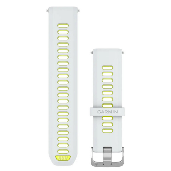 SCHNELLWECHSEL-ARMBAND SILIKON-STEINWEISS/TRANSPARENT AMP YELLOW
