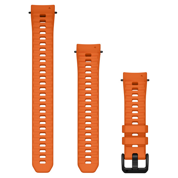 SCHNELLWECHSEL-ARMBAND SILIKON-GLUTORANGE