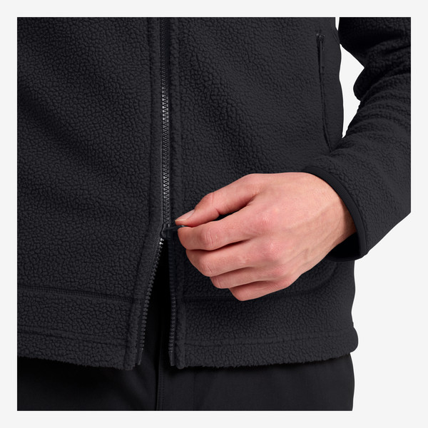 Jack Wolfskin LITE CURL HOODED FZ M Herren - Fleecejacke Ansicht 7