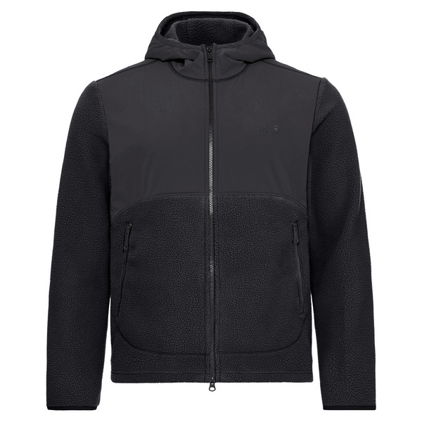 Wolfskin LITE CURL HOODED FZ M Herren - Fleecejacke