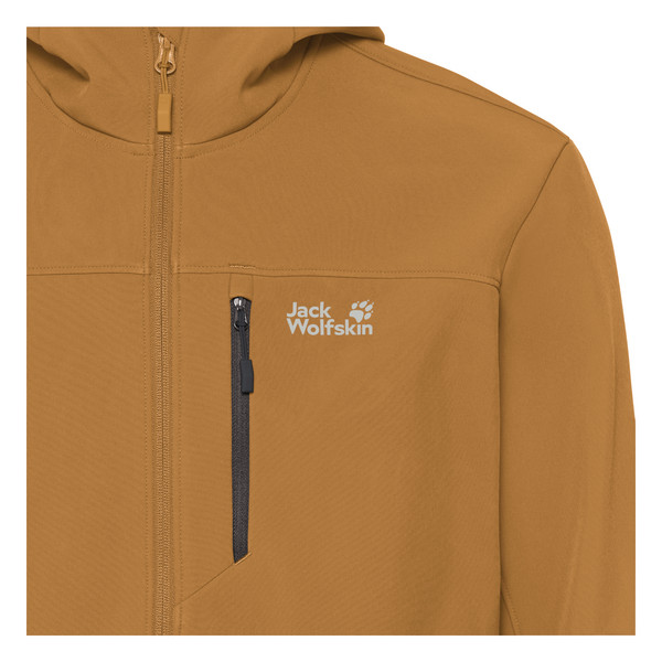 Jack Wolfskin WILD WINDS HOODED JKT M Herren - Softshelljacke Ansicht 3
