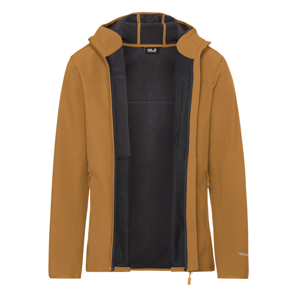 Jack Wolfskin WILD WINDS HOODED JKT M Herren - Softshelljacke Ansicht 4