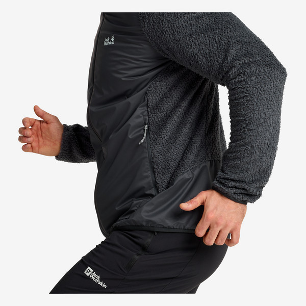 Jack Wolfskin EVERTREK HYBRID M Herren - Fleecejacke Ansicht 8