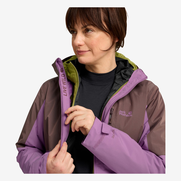 Jack Wolfskin HIKEMINDED 3IN1 JKT W Damen - Doppeljacke Ansicht 12