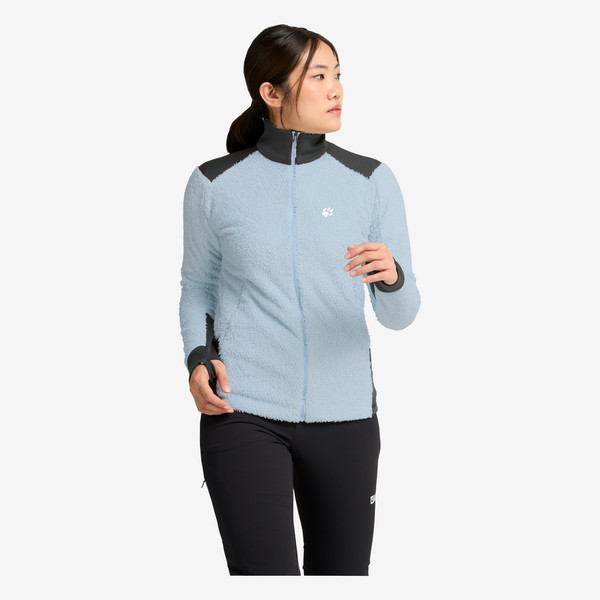 Jack Wolfskin AIRFLUFF FZ W Damen - Fleecejacke Ansicht 4