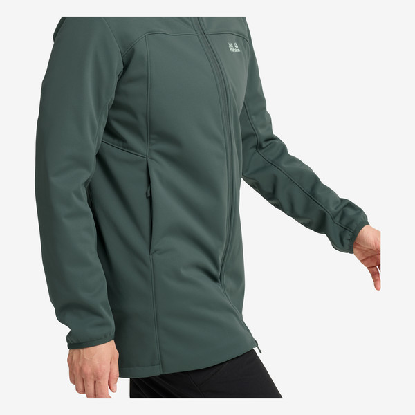 Jack Wolfskin WINDHAIN 2 COAT W Damen - Softshelljacke Ansicht 9