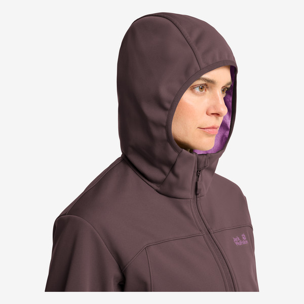 Jack Wolfskin WINDHAIN 2 HOODY W Damen - Softshelljacke Ansicht 7