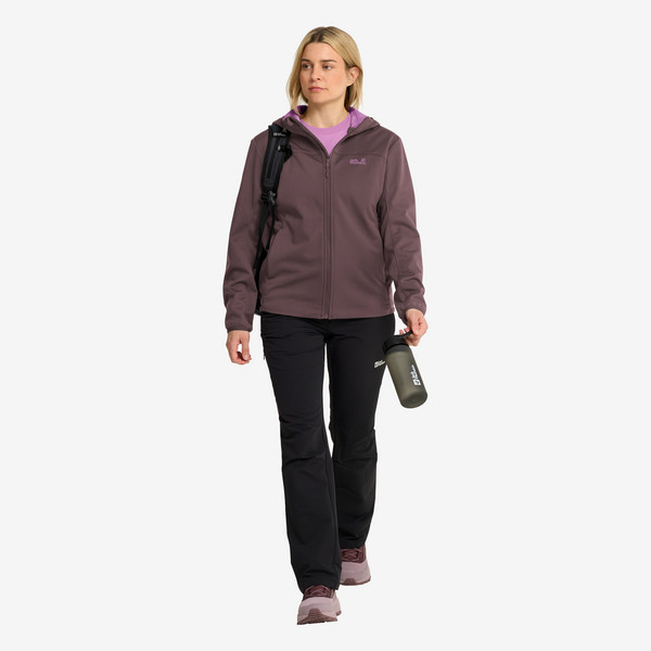 Jack Wolfskin WINDHAIN 2 HOODY W Damen - Softshelljacke Ansicht 6