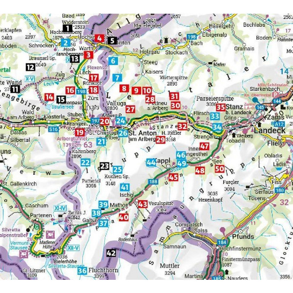 ROTHER WANDERFÜHRER ARLBERG UND PAZNAUNTAL. 50 TOUREN Ansicht 2