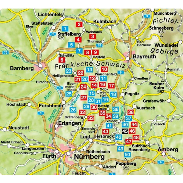 ROTHER WANDERFÜHRER FRÄNKISCHE SCHWEIZ. 50 TOUREN Ansicht 2