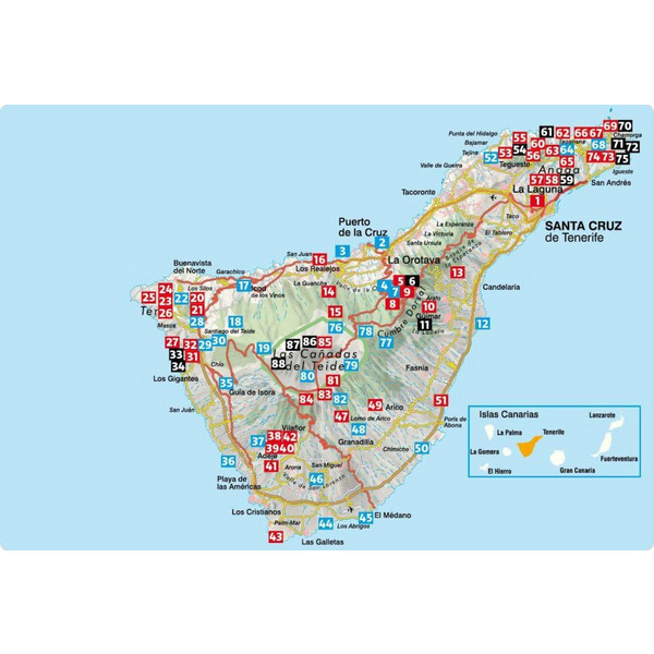 ROTHER WANDERFÜHRER TENERIFFA. 88 TOUREN Ansicht 2