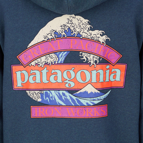 Patagonia M'S GREAT WAVES UPRISAL HOODY Herren - Hoodie Ansicht 5