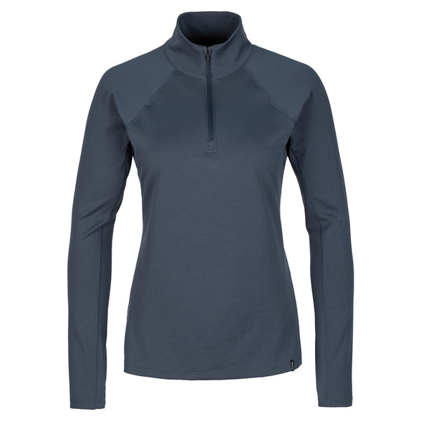 W'S CAP MW ZIP NECK Damen - Funktionsunterwäsche