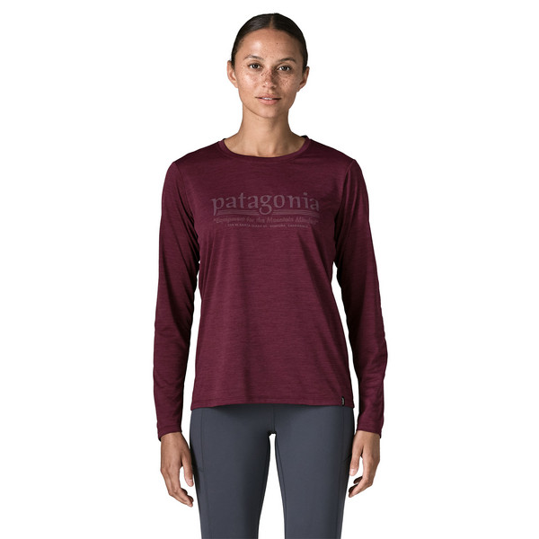 Patagonia W'S L/S CAP COOL DAILY SHIRT - HUT TRIPPER Damen - Funktionsshirt Ansicht 5