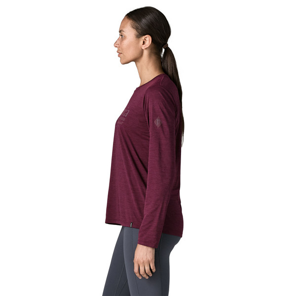 Patagonia W'S L/S CAP COOL DAILY SHIRT - HUT TRIPPER Damen - Funktionsshirt Ansicht 7