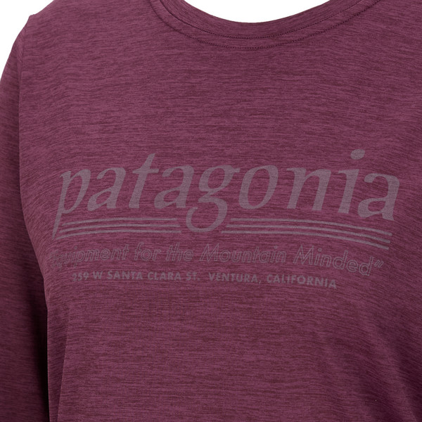 Patagonia W'S L/S CAP COOL DAILY SHIRT - HUT TRIPPER Damen - Funktionsshirt Ansicht 3
