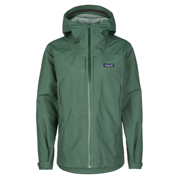 W'S INSULATED BOULDER FORK RAIN JACKET Damen - Hardshelljacke-CANOPY GREEN