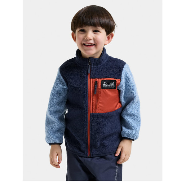 Didriksons ANTEN KIDS' FULL-ZIP Kinder - Fleecejacke Ansicht 3