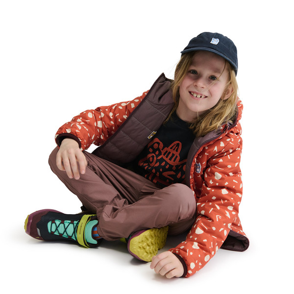 Namuk GLOW REVERSIBLE PRIMALOFT JACKET 'UNDERGROUND' Kinder - Isolationsjacke Ansicht 17