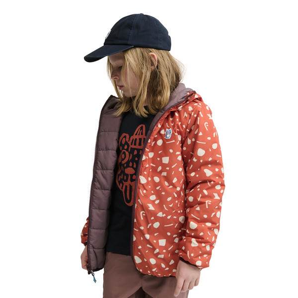 Namuk GLOW REVERSIBLE PRIMALOFT JACKET 'UNDERGROUND' Kinder - Isolationsjacke Ansicht 15
