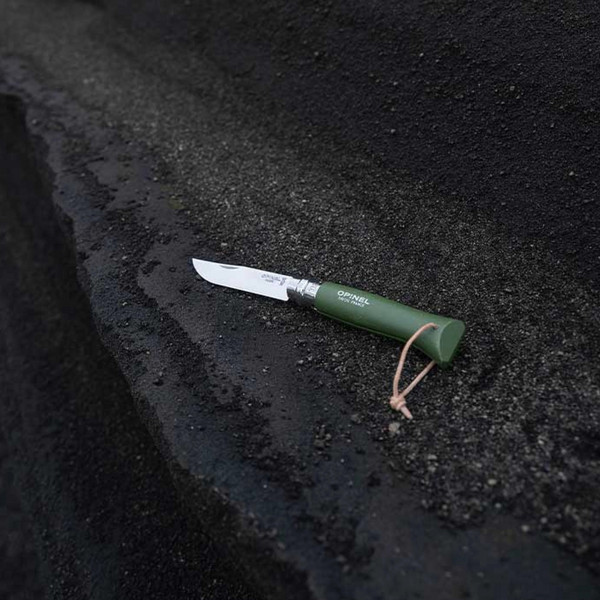 Opinel BLISTER N08 STNLSS STL - Klappmesser Ansicht 4