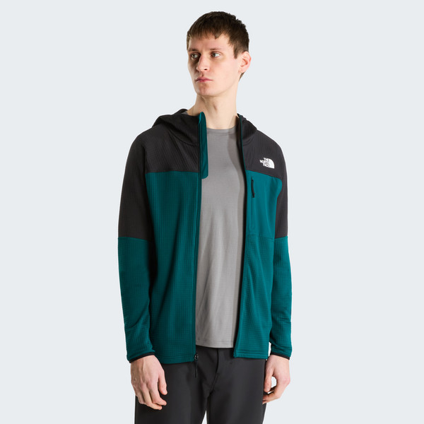 The North Face M POLARTEC POWERGRID STORMGAP HOODIE Herren - Fleecejacke Ansicht 5