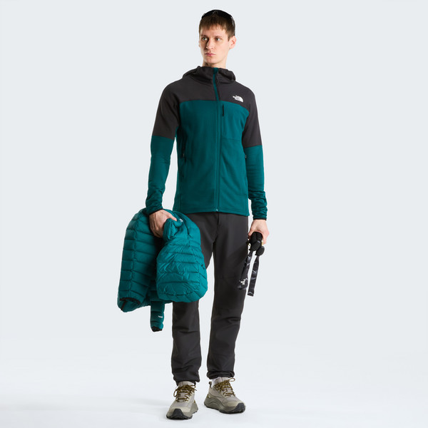 The North Face M POLARTEC POWERGRID STORMGAP HOODIE Herren - Fleecejacke Ansicht 6