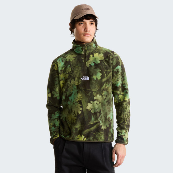 The North Face M NOVELTY LOGO GLACIER 1/4 ZIP - PRINT Herren - Fleecepullover Ansicht 3