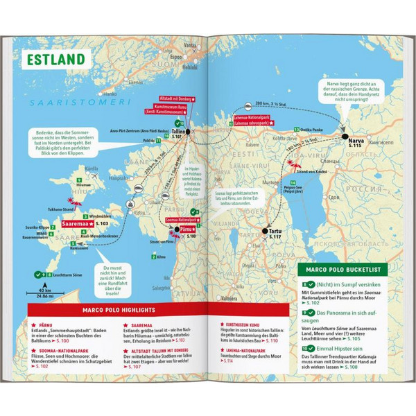MARCO POLO REISEFÜHRER BALTIKUM, ESTLAND, LETTLAND, LITAUEN Ansicht 2