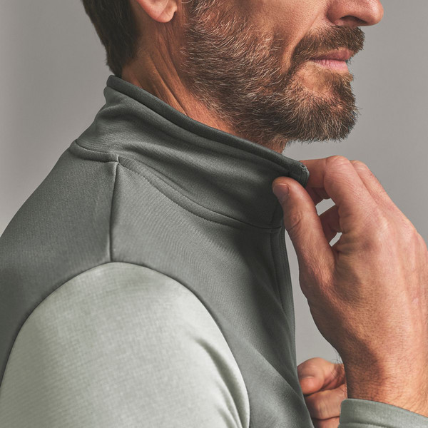 Ortovox FLEECE LIGHT ZIP NECK M Herren - Fleecepullover Ansicht 8