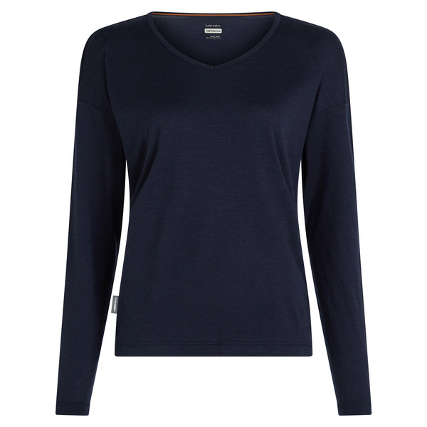 WOMEN MERINO 150 LODGE LS TEE Damen - Langarmshirt