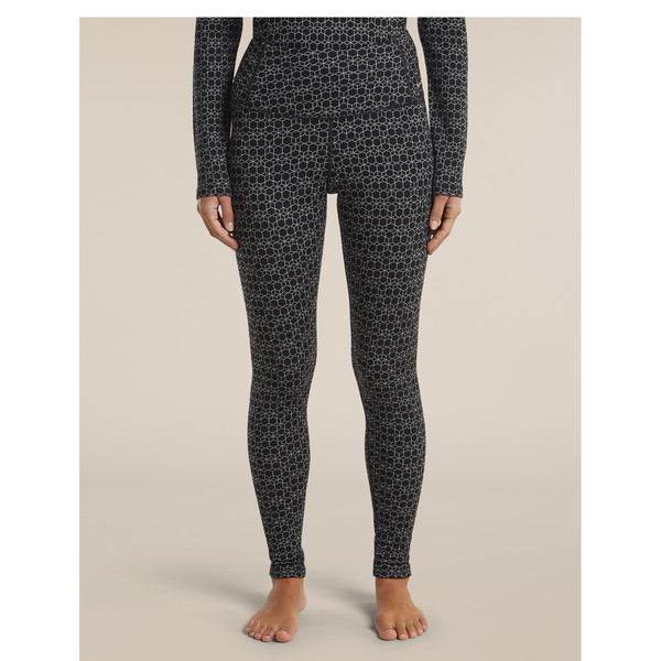 Icebreaker WOMEN MERINO 260 TECH VRTX H R LEG ALPGEO Damen - Funktionsunterwäsche Ansicht 2