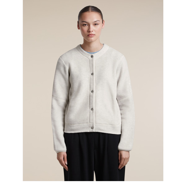 Icebreaker WOMEN MERINO 800 REALF CLASS PILE CARDIGAN Damen - Wolljacke Ansicht 2