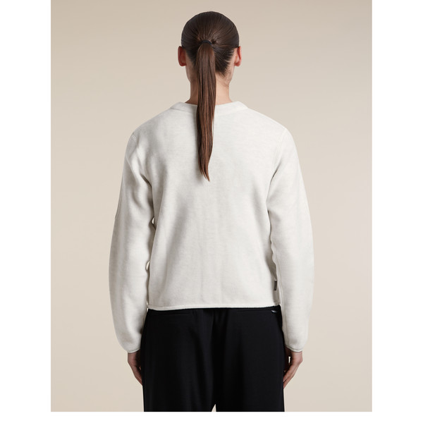 Icebreaker WOMEN MERINO 800 REALF CLASS PILE CARDIGAN Damen - Wolljacke Ansicht 3