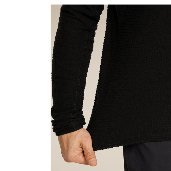 Icebreaker MEN MERINO 400 REALFLEECE GRID LS HALF ZIP Herren - Fleecepullover Ansicht 8