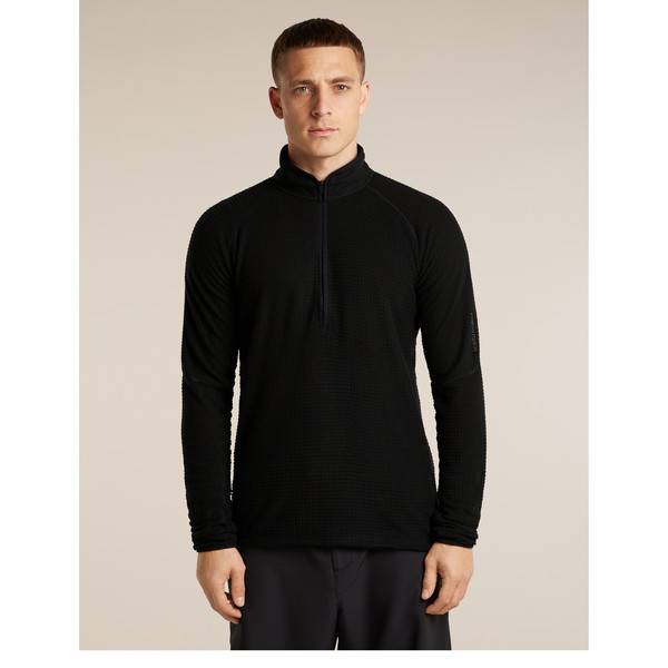 Icebreaker MEN MERINO 400 REALFLEECE GRID LS HALF ZIP Herren - Fleecepullover Ansicht 2