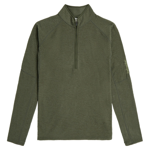 MEN MERINO 400 REALFLEECE GRID LS HALF ZIP Herren - Fleecepullover-DK LODEN