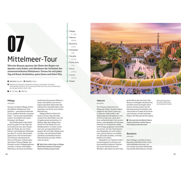 50 ZUGREISEN DURCH EUROPA - Reiseführer Ansicht 6