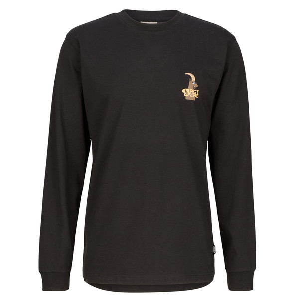 KENOMA LS TEE Herren - Langarmshirt-BLACK