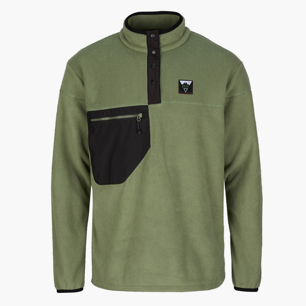 Organic Clothing ARCCA M 1/4 FLEECE Herren - Fleecepullover