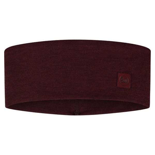 MERINO WIDE HEADBAND Unisex - Stirnband-SOLID GARNET