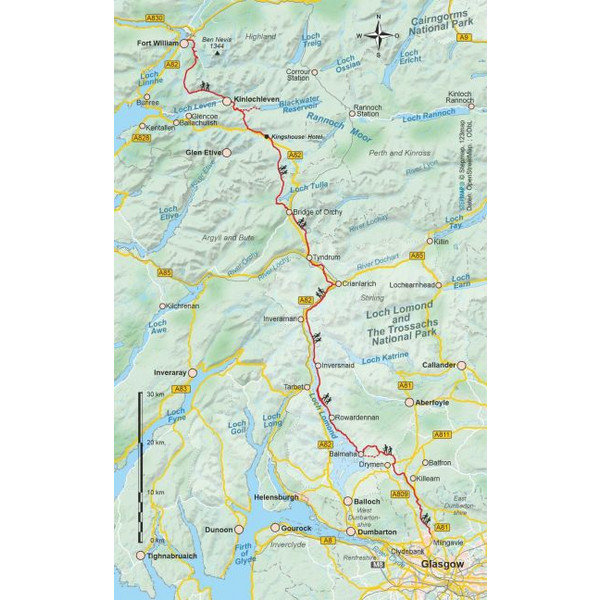 SCHOTTLAND: WEST HIGHLAND WAY - Wanderführer Ansicht 2