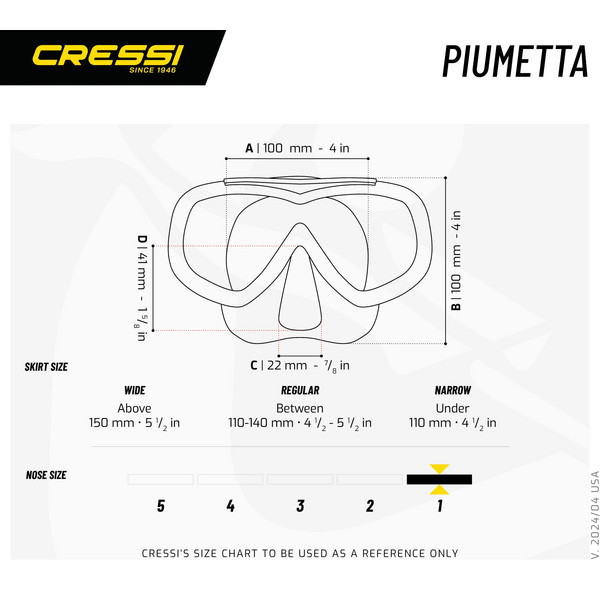 Cressi PIUMETTA + MINI ISLAND Kinder - Schnorchelausrüstung Ansicht 3