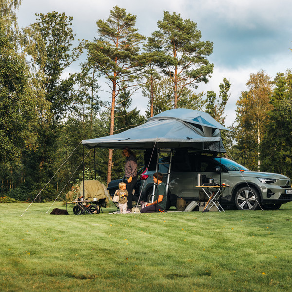 Thule APPROACH 2 AWNING S/M A GREY - Dachzelt Ansicht 6