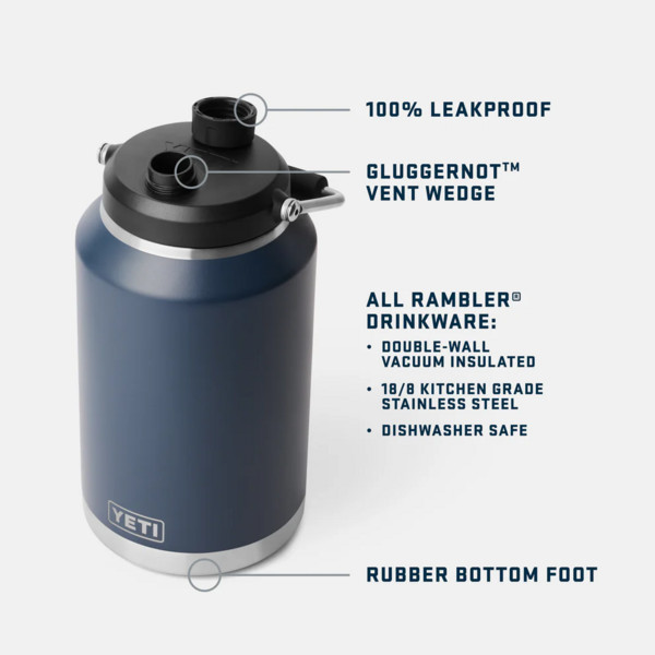 Yeti Coolers RAMBLER 1 G JUG 2.0 - Thermokanne Ansicht 6